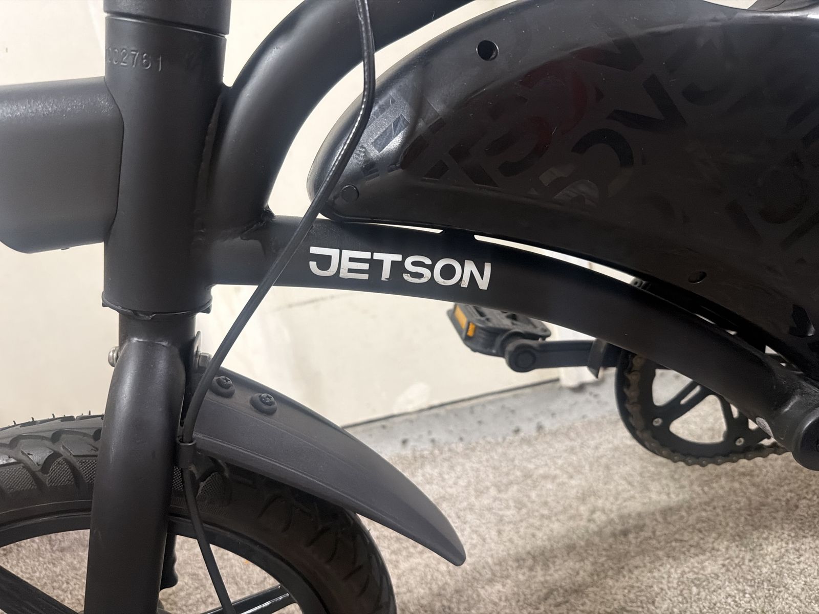 Jetson Bolt Folding Electric Bike - Black