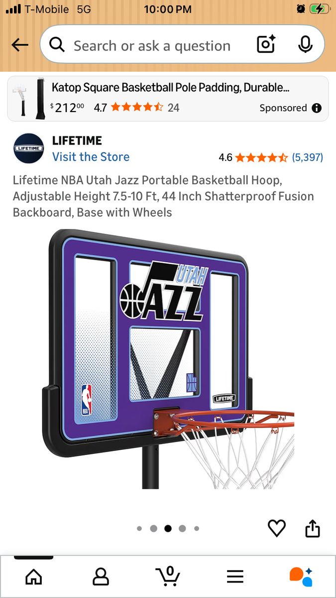 Lifetime Basketball Hoop