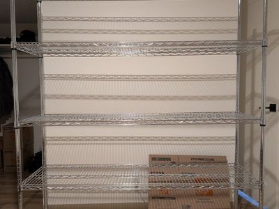 Seville Classics 5-Tier Steel Wire Rack