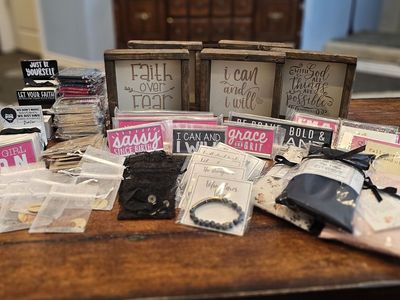 Mother's Day Gifts - Wrapped and Ready - Necklaces, Bracelets, Magnets, Signs, Notepads, Eye Pillows, Grounding Bracelets