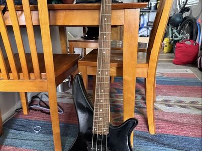 Yamaha RBX200 Bass Guitar - Black 4-String Electric Bass