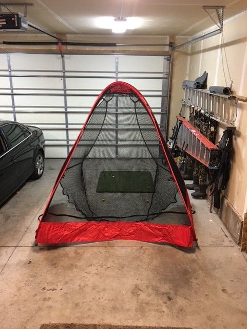 Golf Net and Hitting Pad