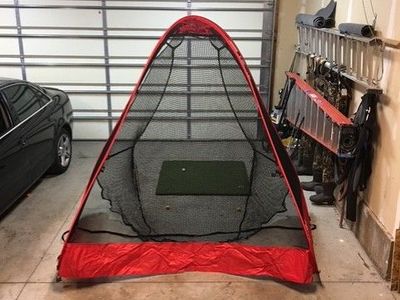 Golf Net and Hitting Pad