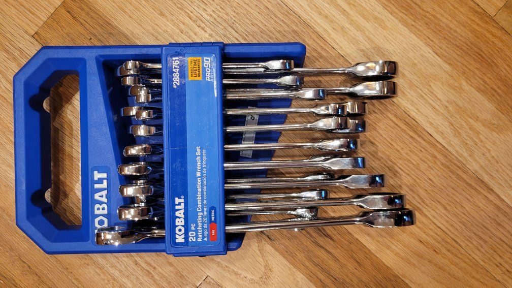 Kobalt Ratcheting Combination Wrenches