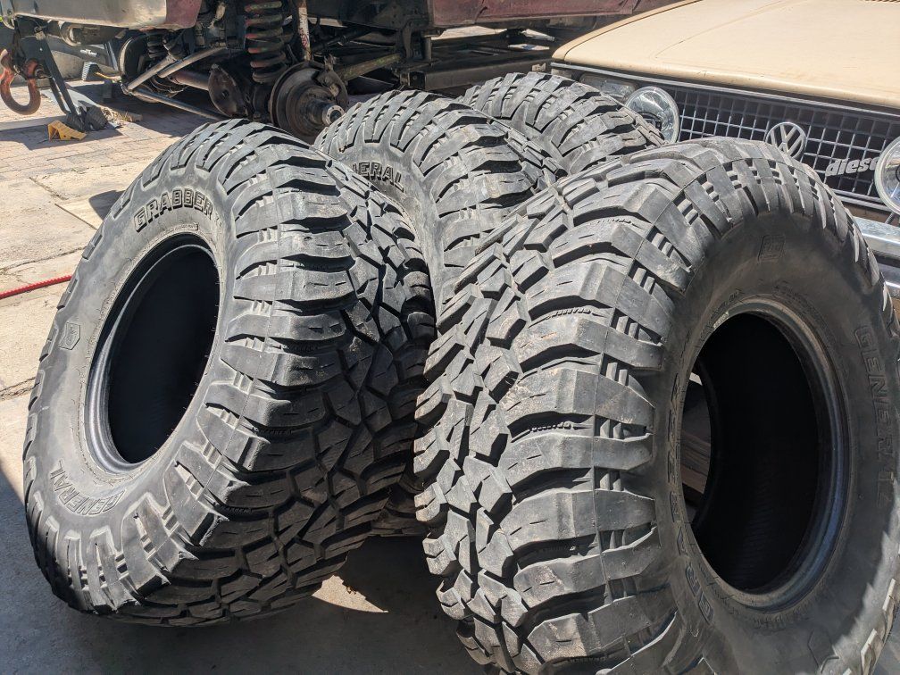 4x 35x12.50r15 tires Jeep Ford Polaris 35 15