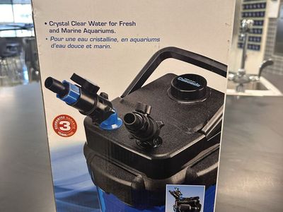 Penn-Plax Cascade 1000 Canister Filter for Fresh & Marine Aquarium