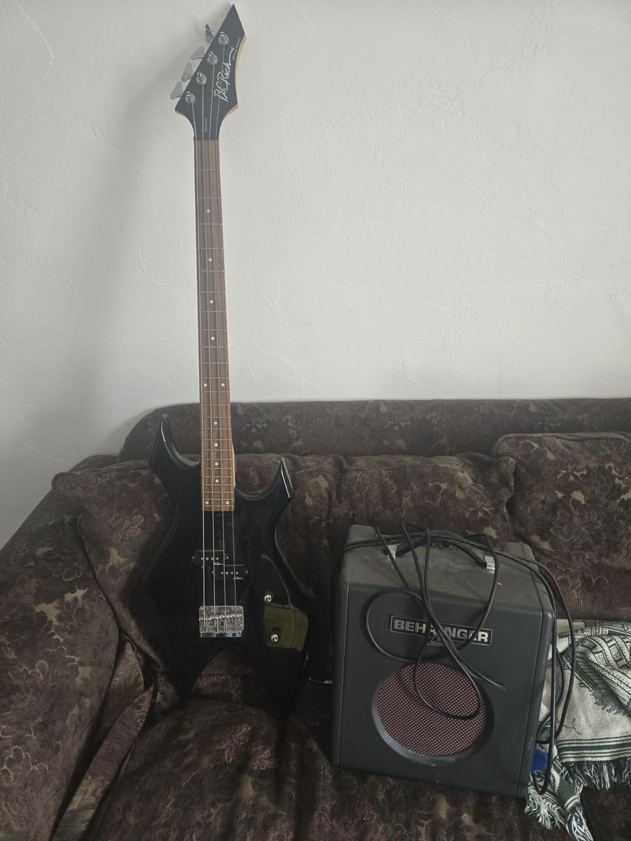 bc rich bass and amp