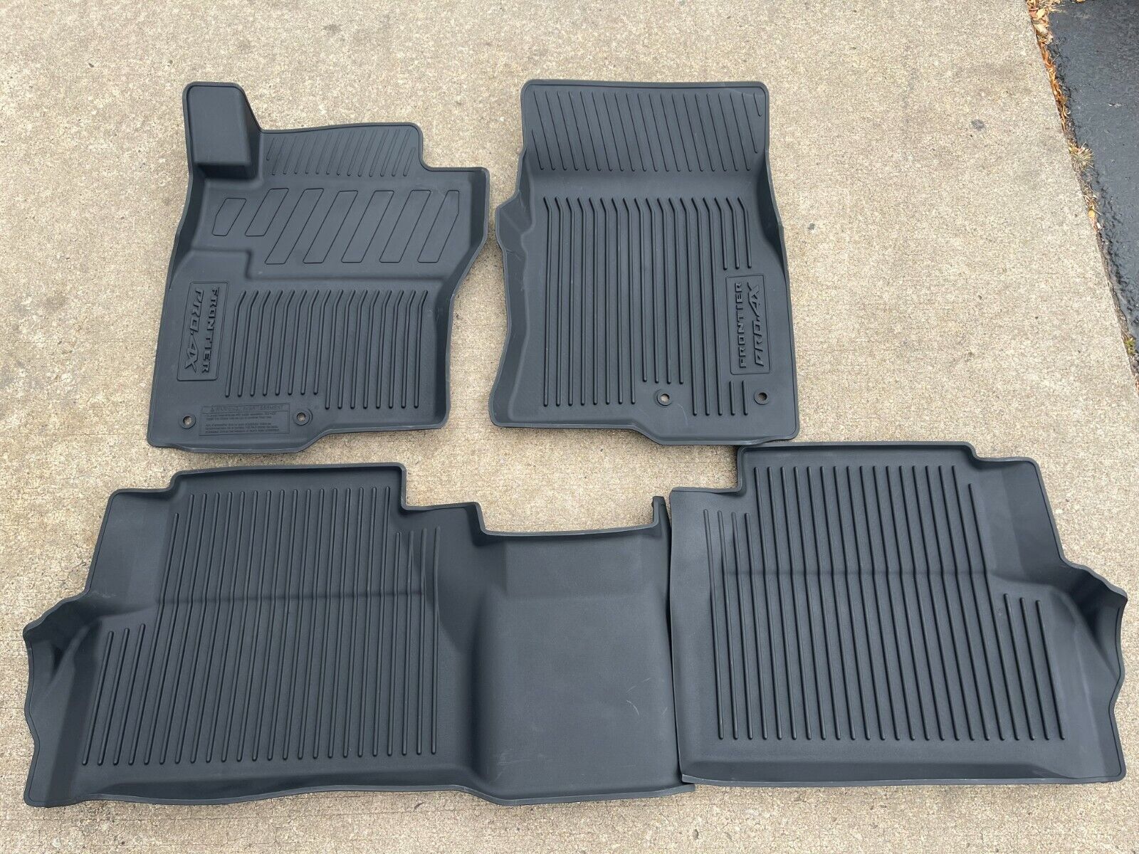 Nissan Frontier OEM All Weather Floormats
