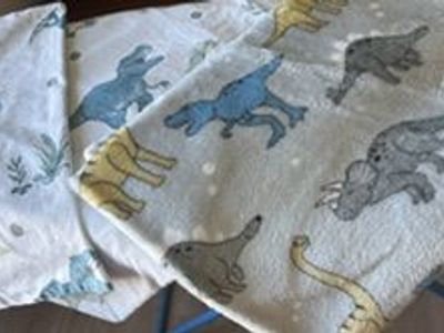DINOSAUR BEDDING (DUVET COVER) AND DECOR