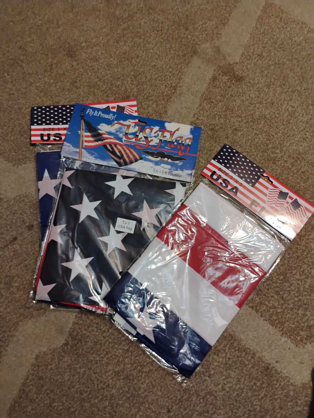 50 star United States flags new