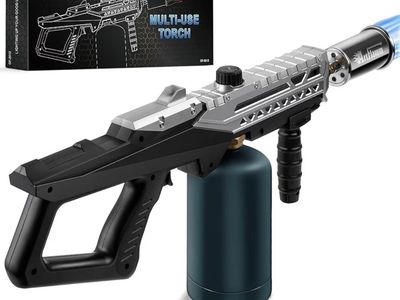 ArtFlamm Multi-Use Propane Grill Torch Gun - Adjustable Flamethrower for BBQ, Camping & Charcoal Lighter