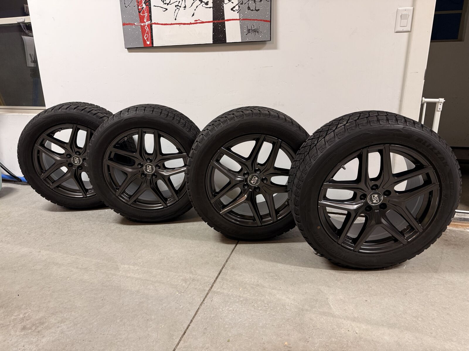 Winter Wheels and Snow Tires (BMW X5)