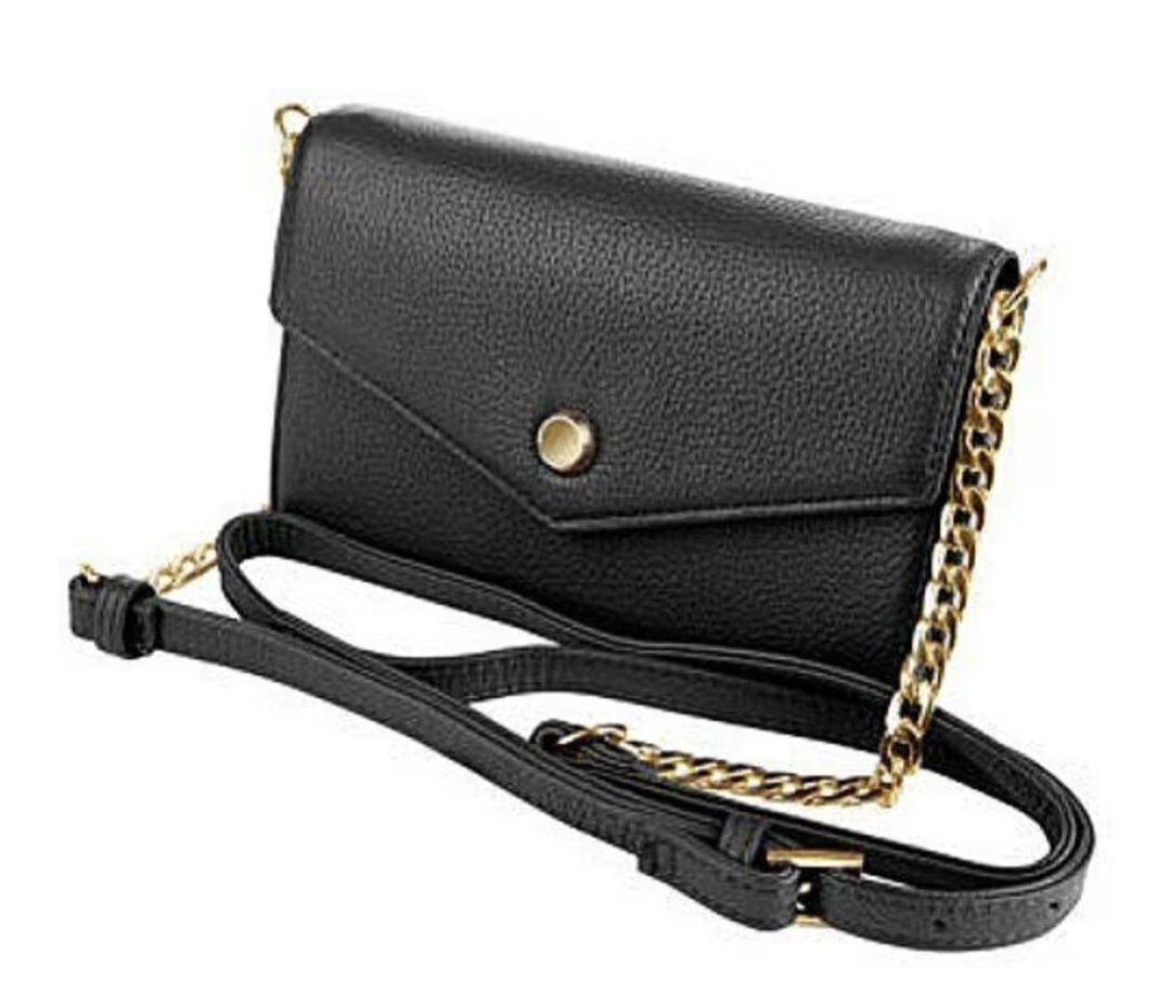 Stella and Max Leather Crossbody Smartphone Wallet