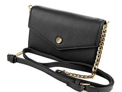 Stella and Max Leather Crossbody Smartphone Wallet
