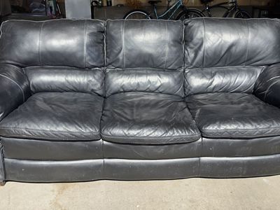 Leather couches
