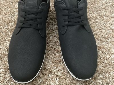 ALDO Men's Black Lace-Up Dress Shoes - Size 13 - Never Worn