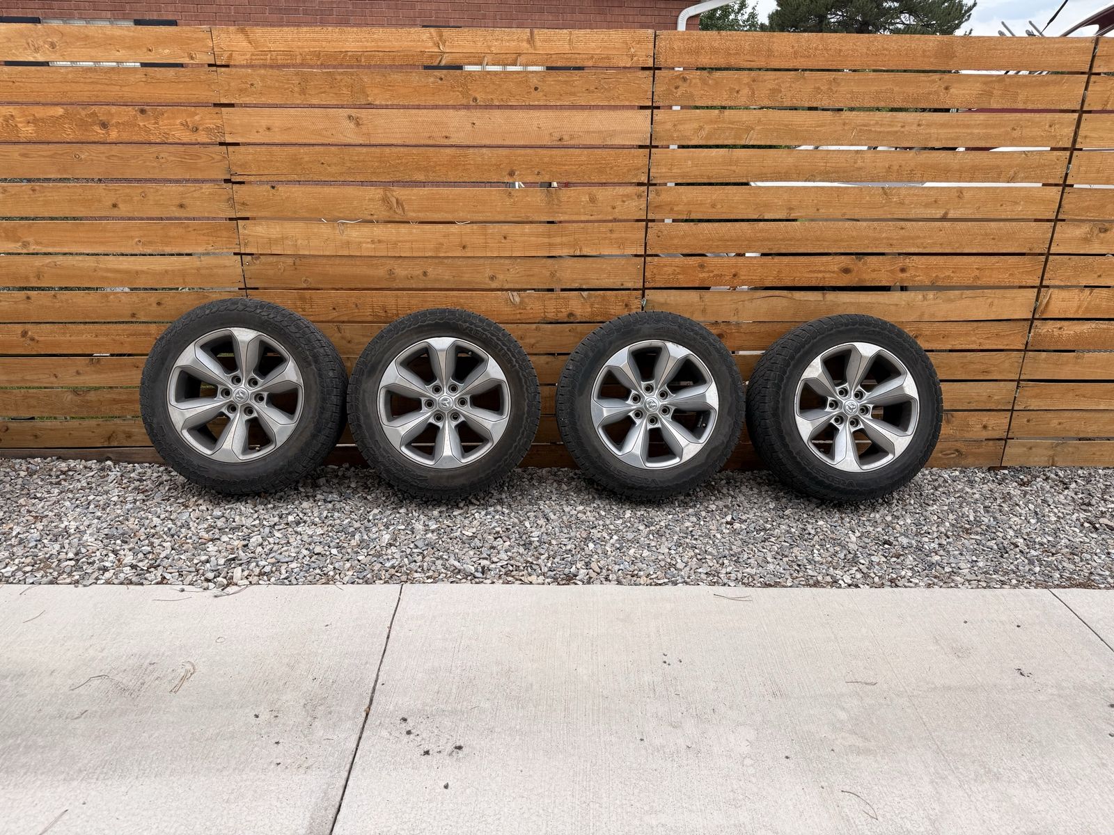 Ram 6 Lug Wheels and Tires 