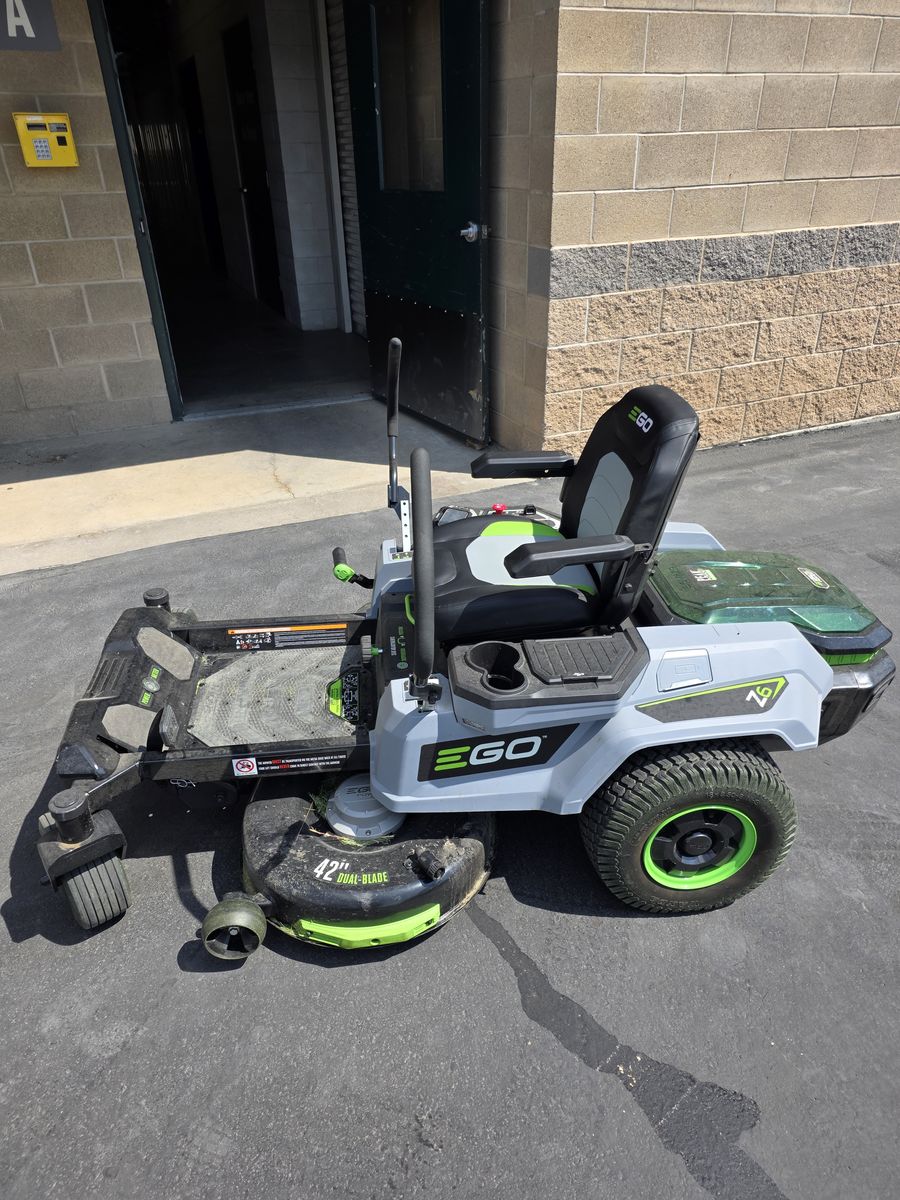 EGO Power+ Z6 42-Inch Zero Turn Riding Lawn Mower with 56V ARC Lithium Batteries