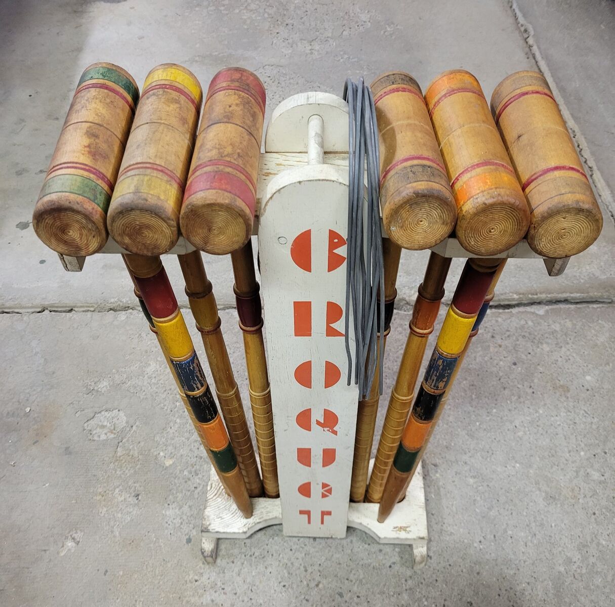 Vintage South Bend Croquet Set