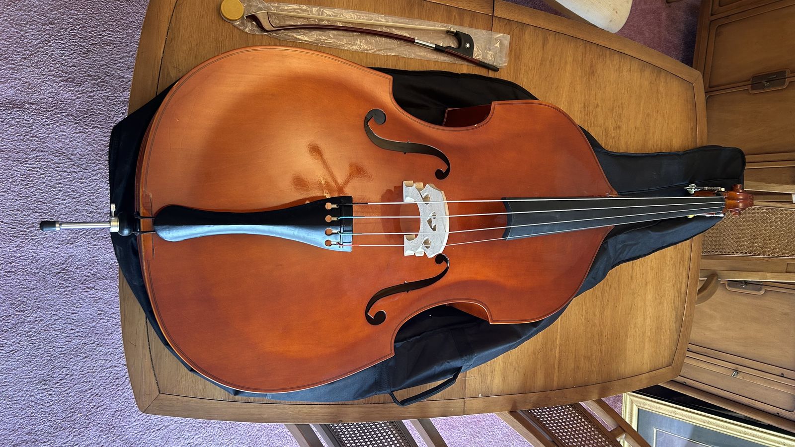 Fazio and Sons 1/2 Size Double Bass Upright Bass