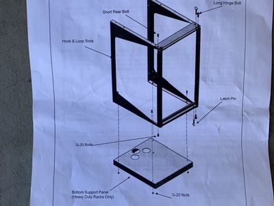 Swing racks and cable management panels
