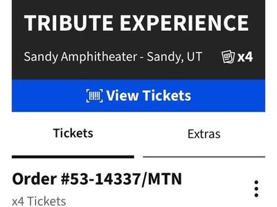 4 Tickets: The Tom Petty Tribute Experience - Sandy Amphitheater, UT