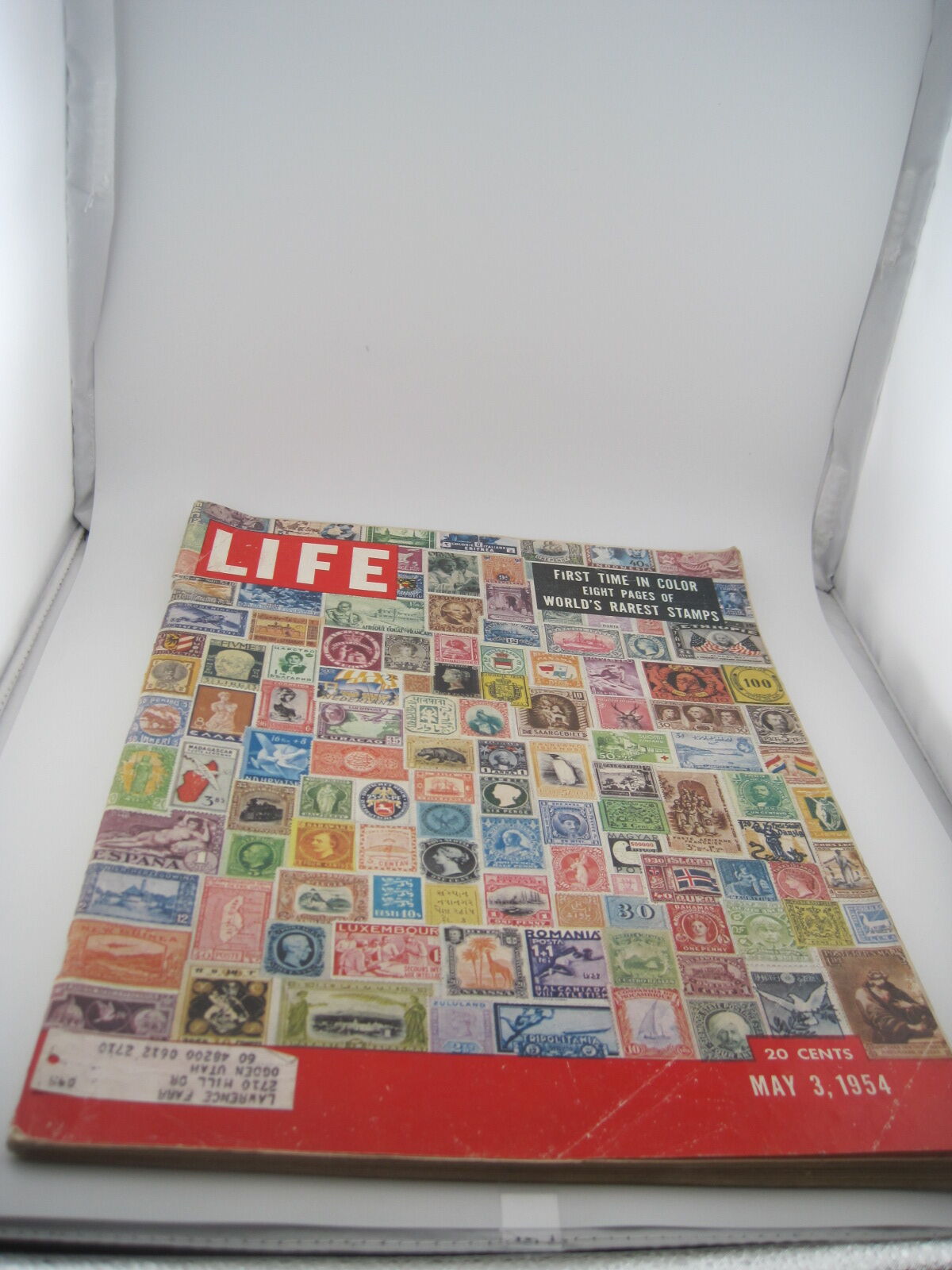 LIFE MAGAZINE May 3, 1954 First Time In Color Worlds Rarest Stamps Vintage Issue