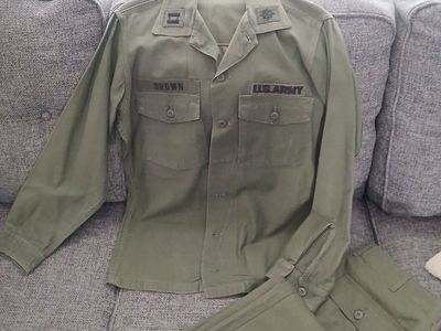 Vietnam era US Army OG-107 shirt