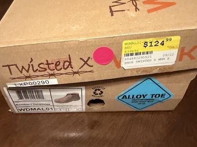 Twisted x women’s steel toe