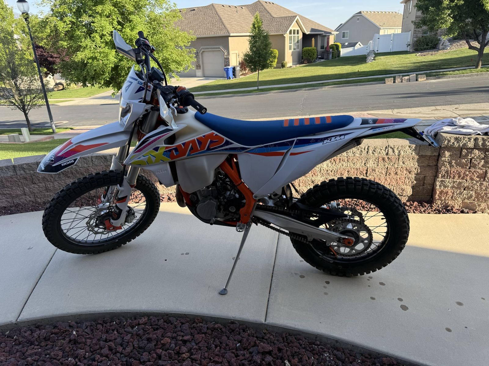 2022 KTM 500 EXC F Six Days 440 Miles