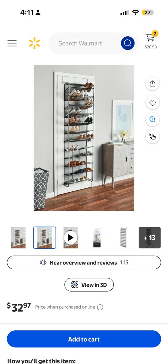12 tier shoe rack