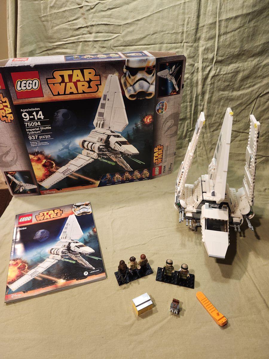 LEGO Star Wars 75094 Imperial Shuttle Tydirium – 100% Complete w/ Box + Instructions