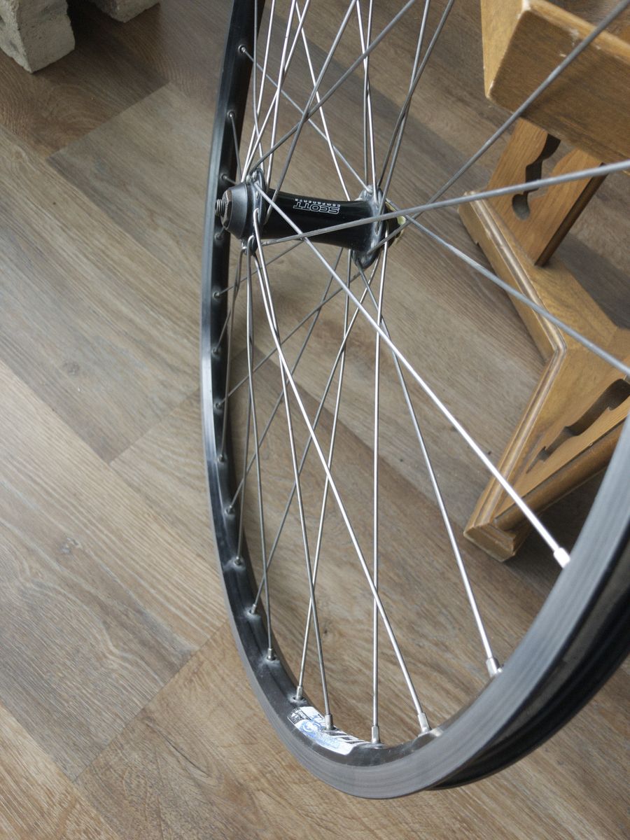 26" front wheel - weinmann / scott - used fair