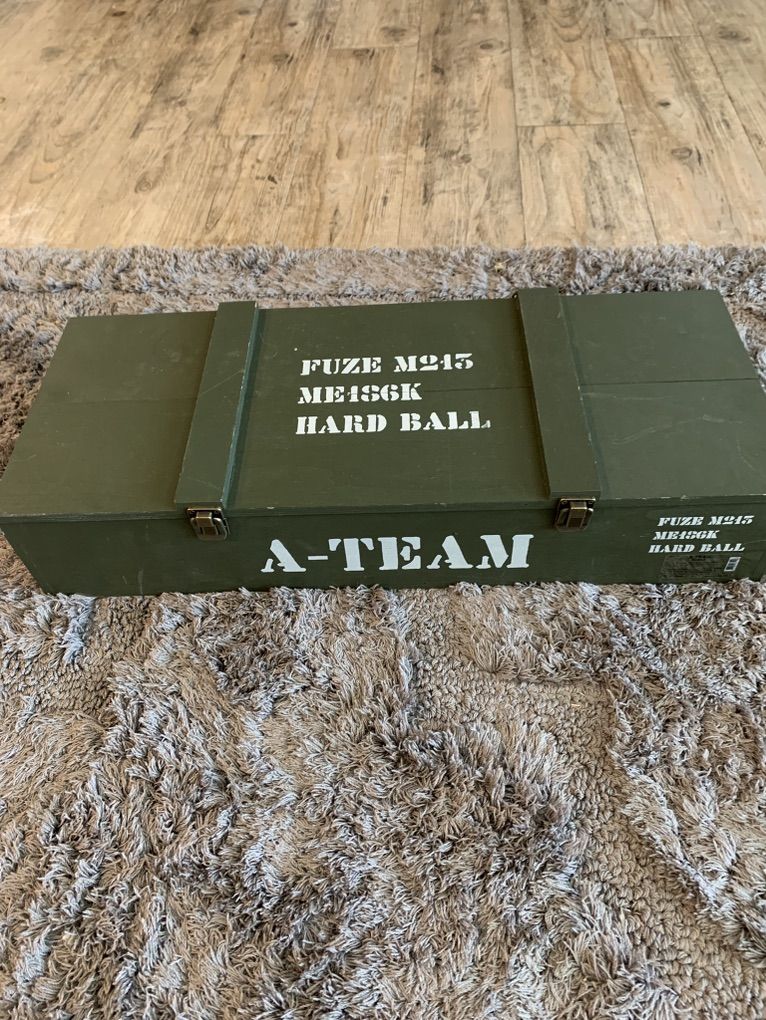 A-Team Bottle Machine Gun and Granades