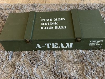 A-Team Bottle Machine Gun and Granades