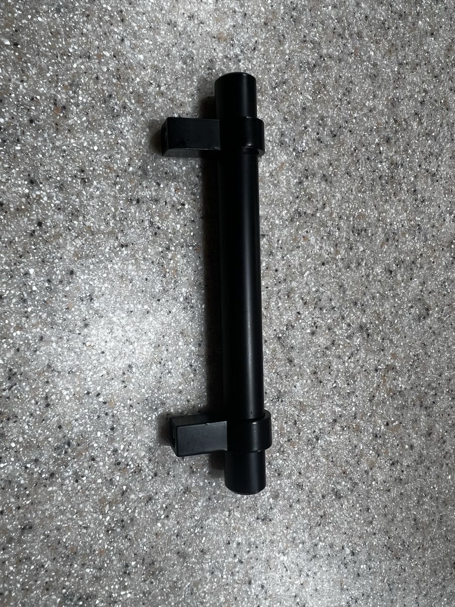 26x Matte Black Barrel Ring Cabinet Bar Pull