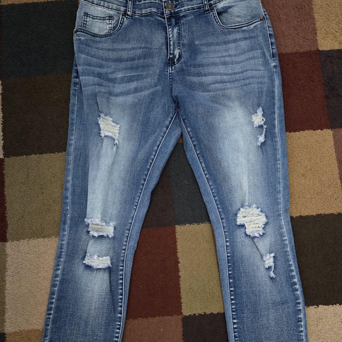 Mens Cowboy brand distressed jeans