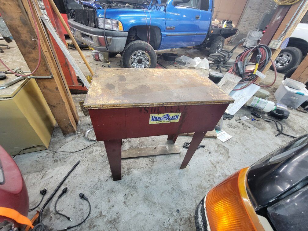 parts washer cleaner solvent tank pump