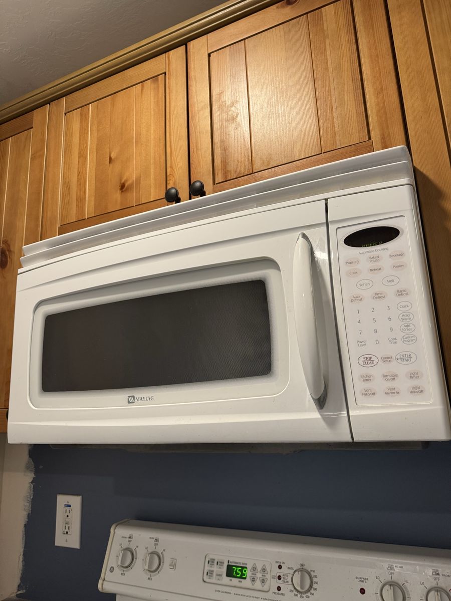 Maytag Over-the-Range Microwave Oven - White