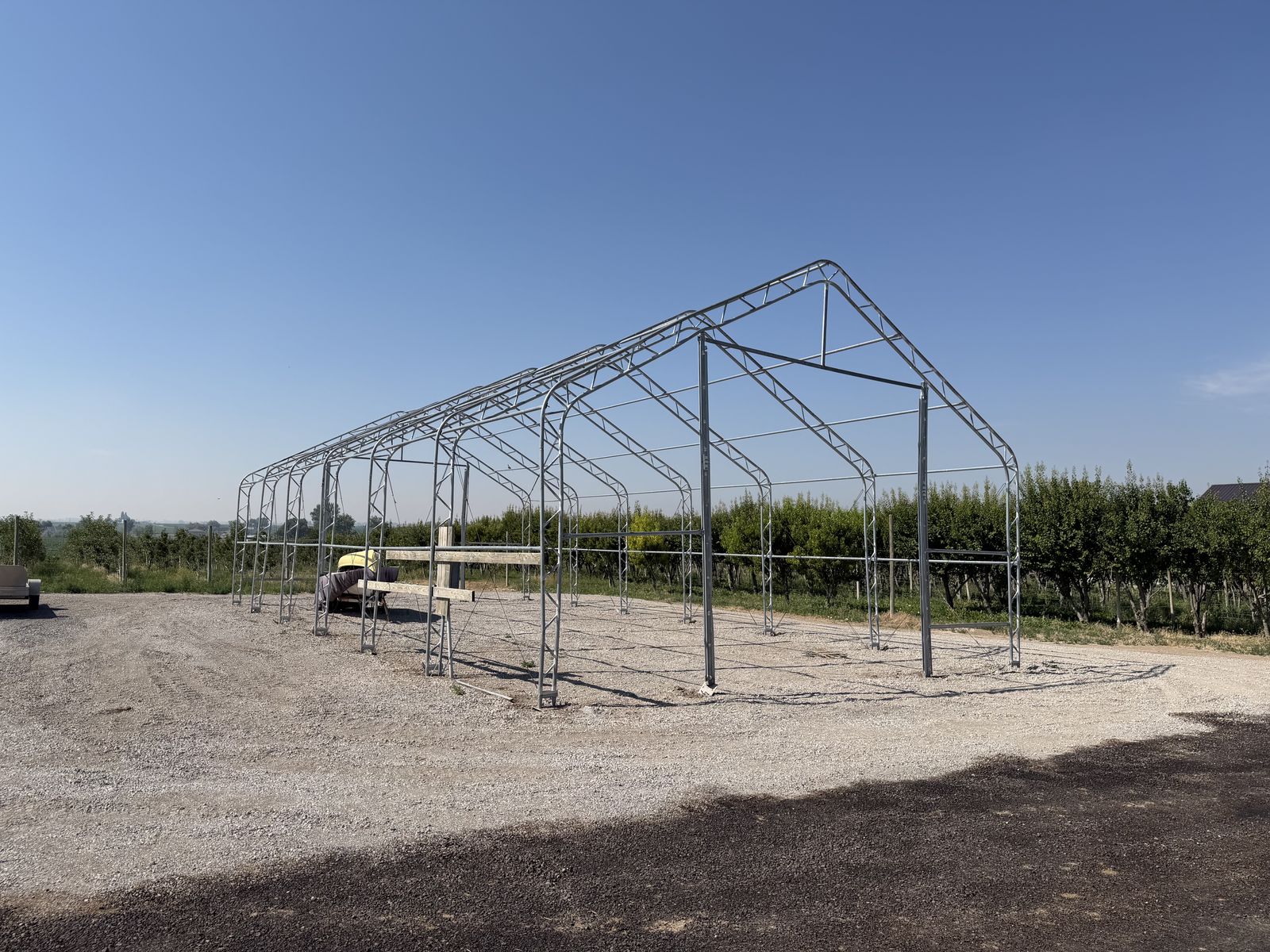 30’ X 60’ Heavy Duty Steel Building Frame
