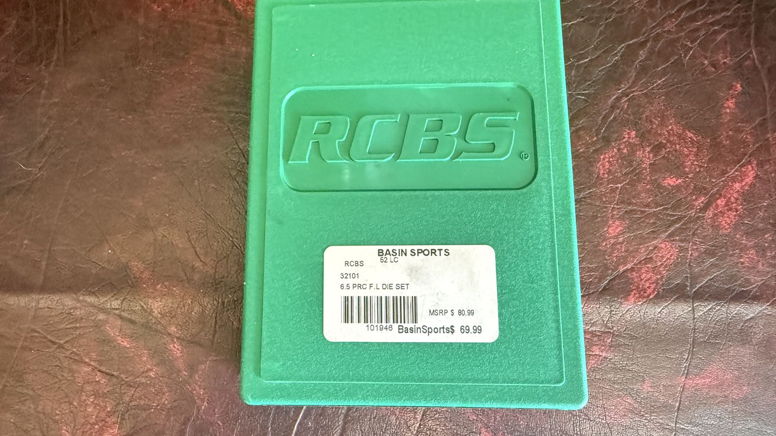 RCBS 6.5 PRC Full Length Die Set – NEW (Unopened)