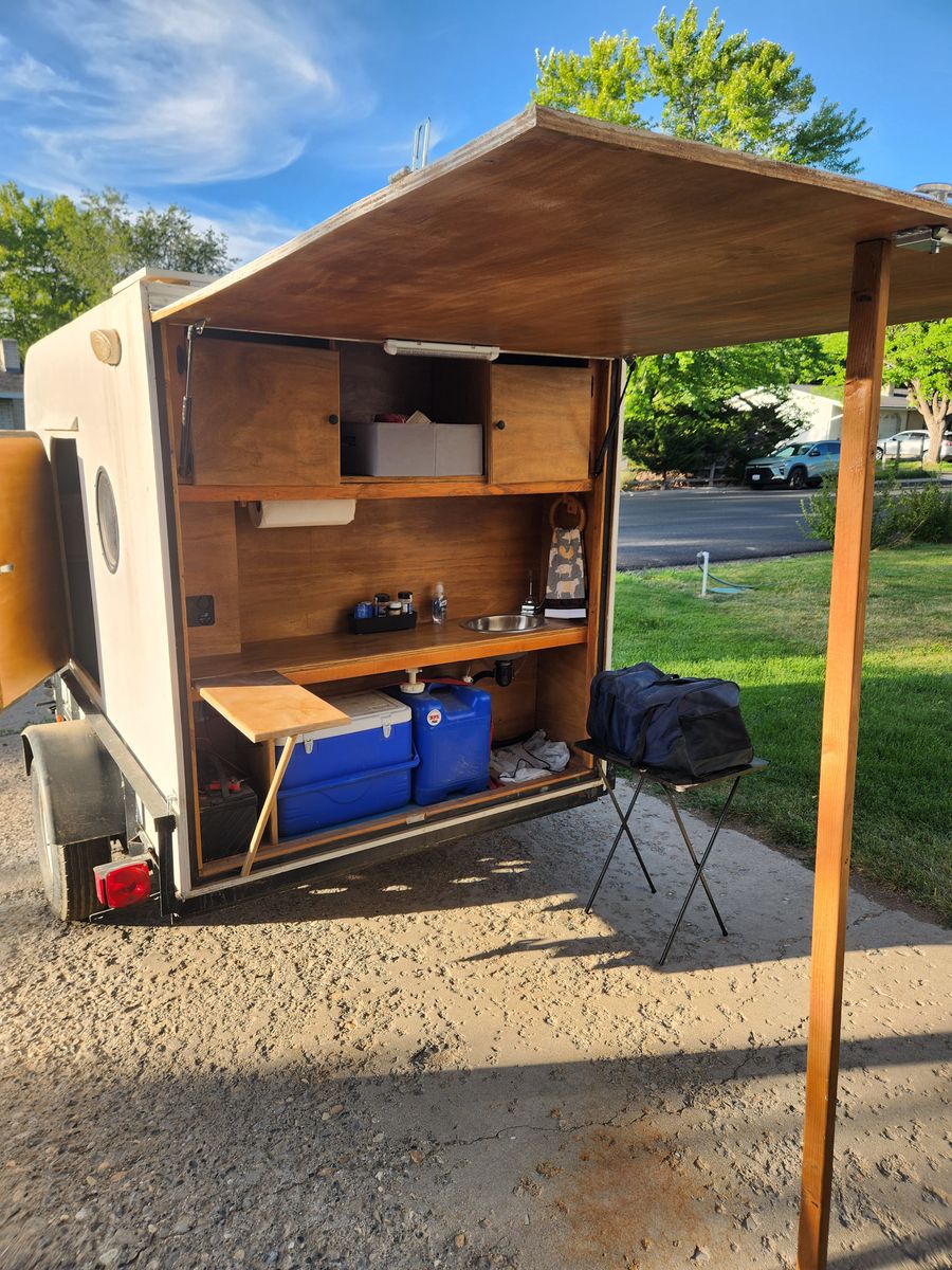 Custom Teardrop Camper Trailer – Solar, Galley & Gear Included – $1,700 Cash