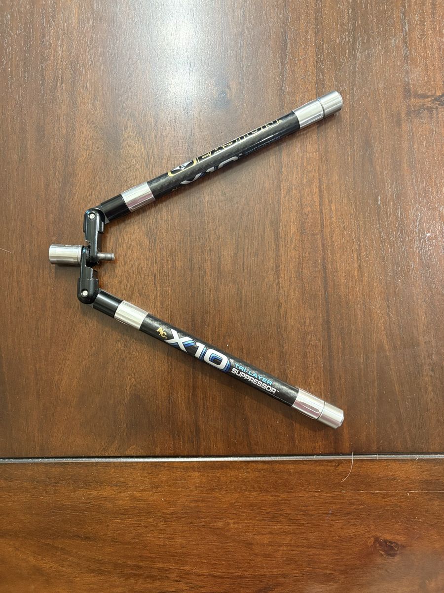 Easton A/C X10 Tri-Layer Suppressor Archery Stabilizer Side Rods