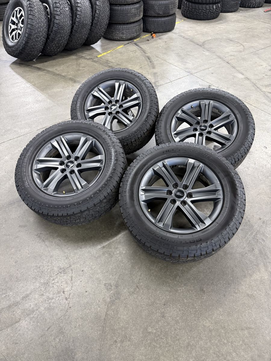 BRAND NEW 2025 f150 sport fx4 20in wheels/ 275/60/20 tires