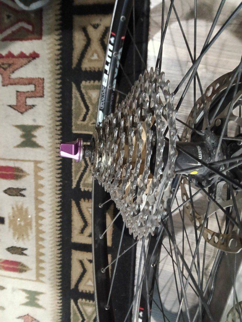 Premium Disc Brake MTB Wheelset – Cassette & Rotors Included
It highlights the value without
