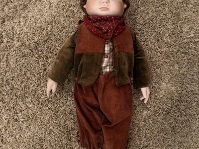 Vintage Porcelain Doll