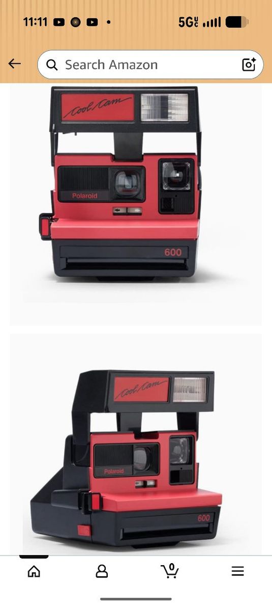 Polaroid instant camera model 600