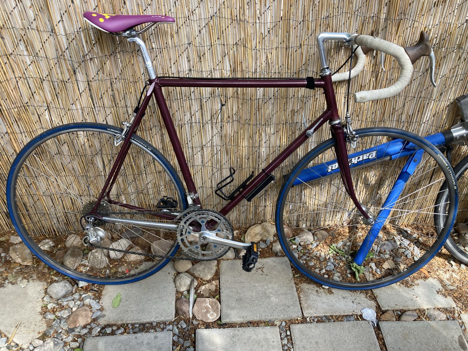 Vintage Pinarello Steel Road Bike - Maroon. Frameset only 