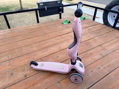 Scoot and Ride Highwaykick 1 Kids Convertible Scooter - Pink