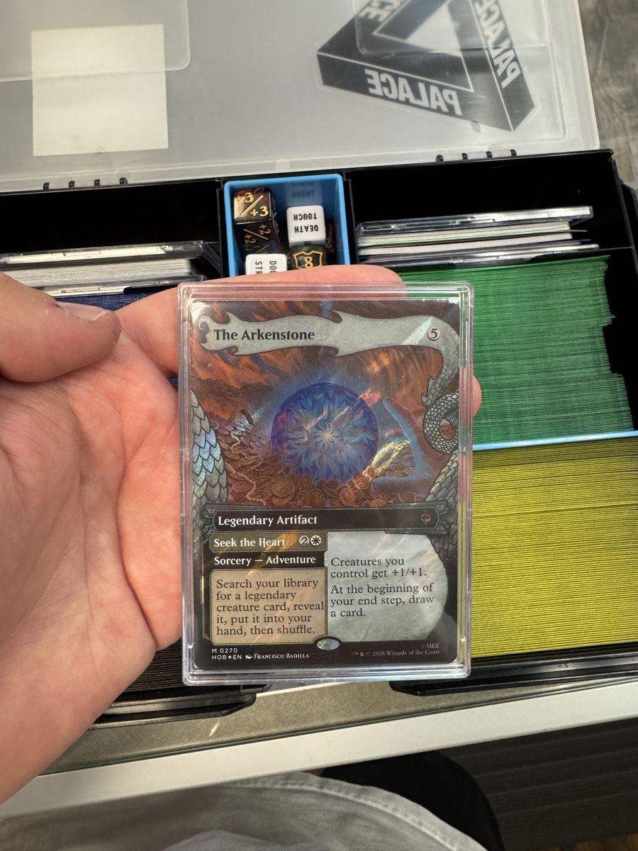Magic: The Gathering The Arkenstone #0270 Borderless Surge Foil Card